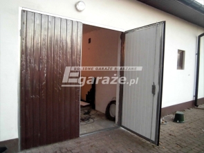 Brama garażowa nieocieplona 200cm x 180cm